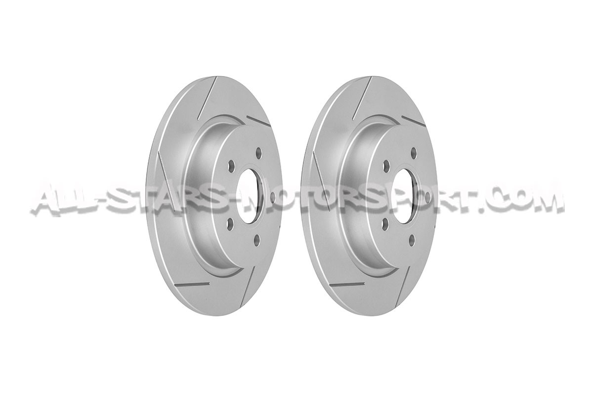 Discos de freno traseros ranurados Dixcel SD para Ford Focus 2 ST
