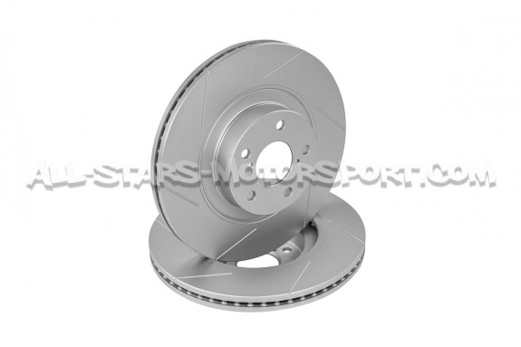 Toyota GT86 / GR86 / Subaru BRZ Dixcel SD Slotted Front Brake Discs