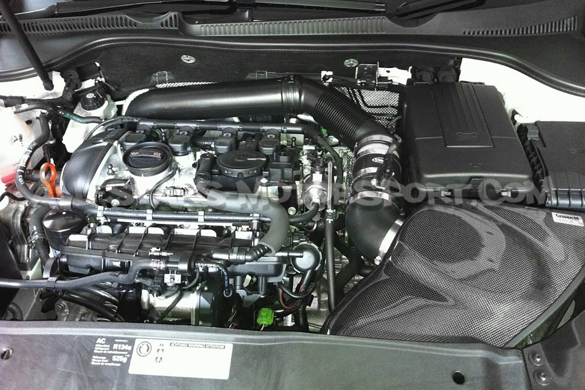 Admission carbone Gruppe M pour Golf 6 GTI