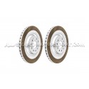 Golf 5 R32 / S3 8P / Leon 2 Cupra / Golf 6 R 345mm Dixcel FS Slotte...