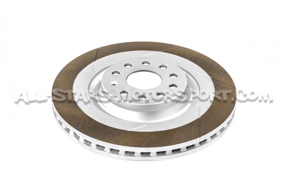 Discos de freno delanteros ranurados Dixcel FS 345mm para Golf 5 R3...