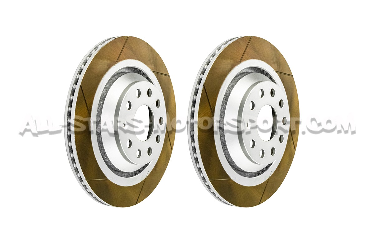 Disques de frein arrières rainurés Dixcel FS 310mm pour Golf 7 R / Golf 7 GTI / S3 8V / Leon 3 Cupra / TT 8S