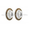 Disques de frein arrières rainurés Dixcel HS pour BMW 135i E82