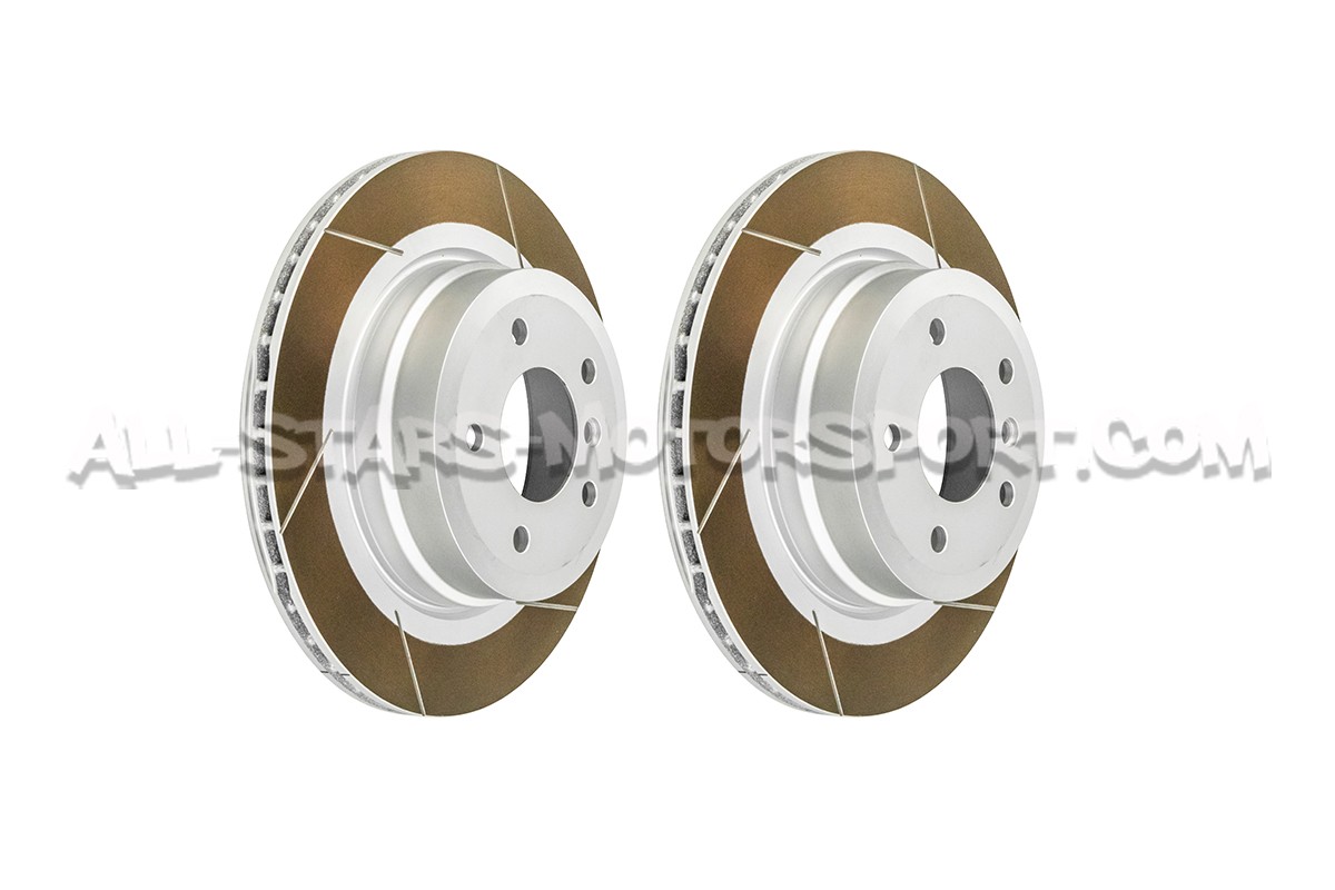 Discos de freno traseros ranurados Dixcel HS para BMW 135i E82