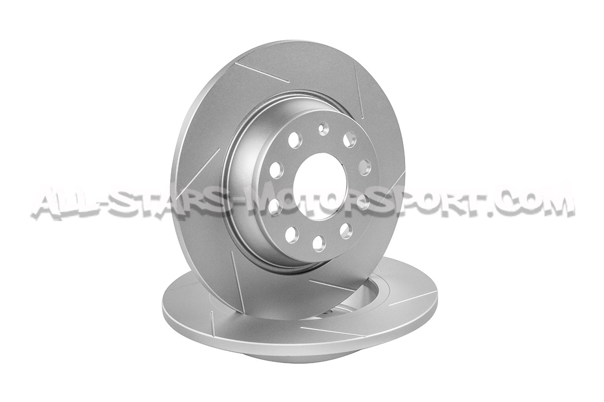 Discos de freno traseros ranurados Dixcel SD 282mm para Golf 5 GTI ...