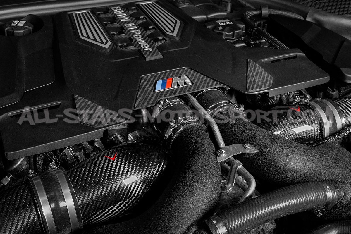 BMW M5 F90 / M8 F9x Eventuri Carbon Inlet Pipes
