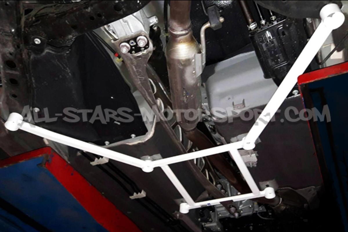 Barre de renfort inférieure centrale 6 points Ultra Racing pour Maz...