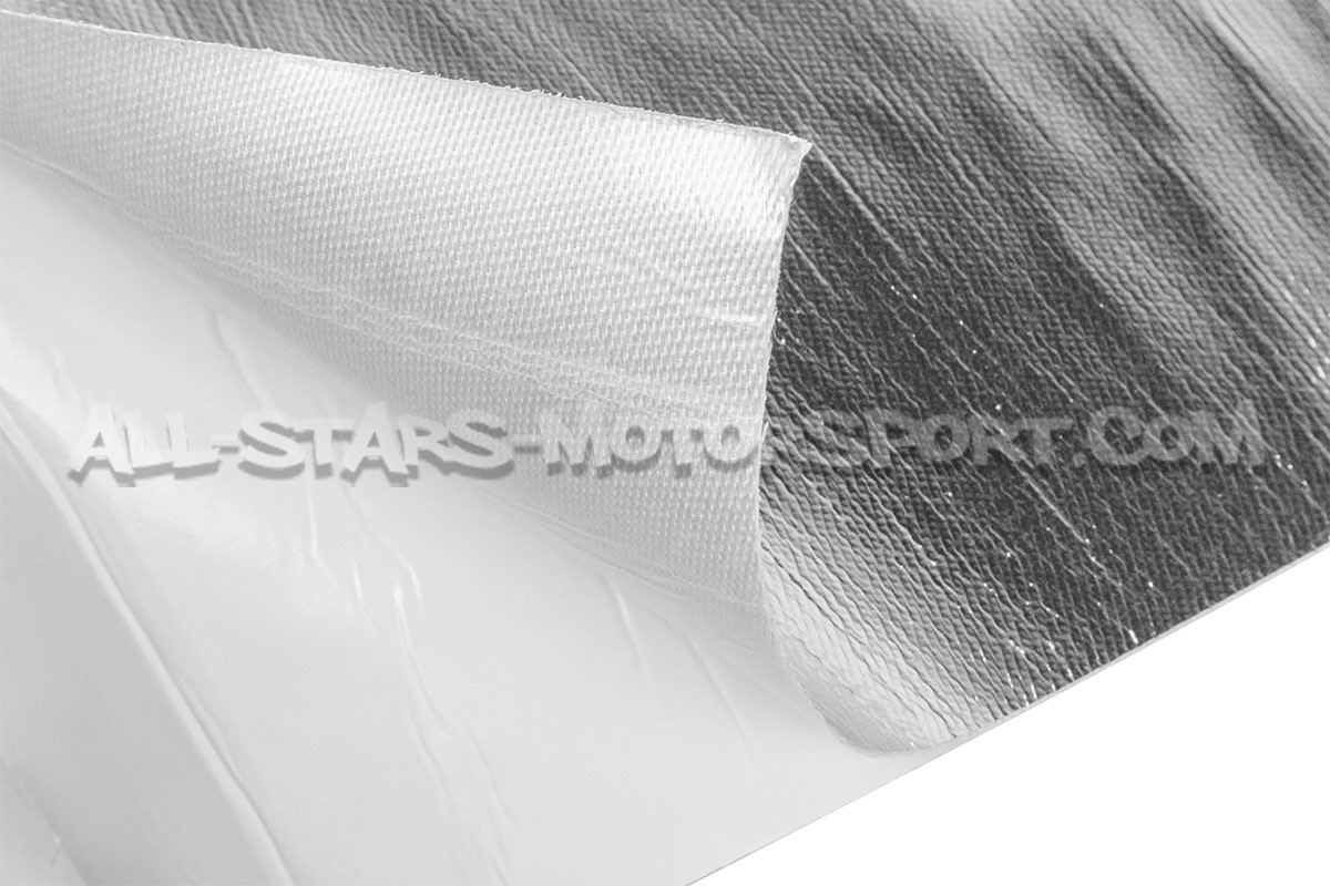 Plaque adhésive de protection thermique aluminium Mishimoto
