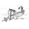 Silentblocks de brazos de suspension delantero Whiteline para Nissa...