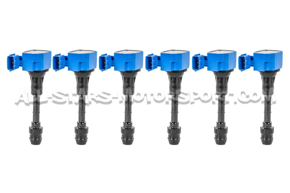 Bobinas Alpha Competition azul para Nissan 350Z 03-06