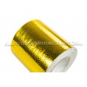 Heat protective reflective gold tape 5cm x 5m