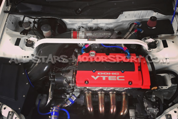 Barre anti rapprochement avant 2 points Ultra Racing pour Honda Civ...