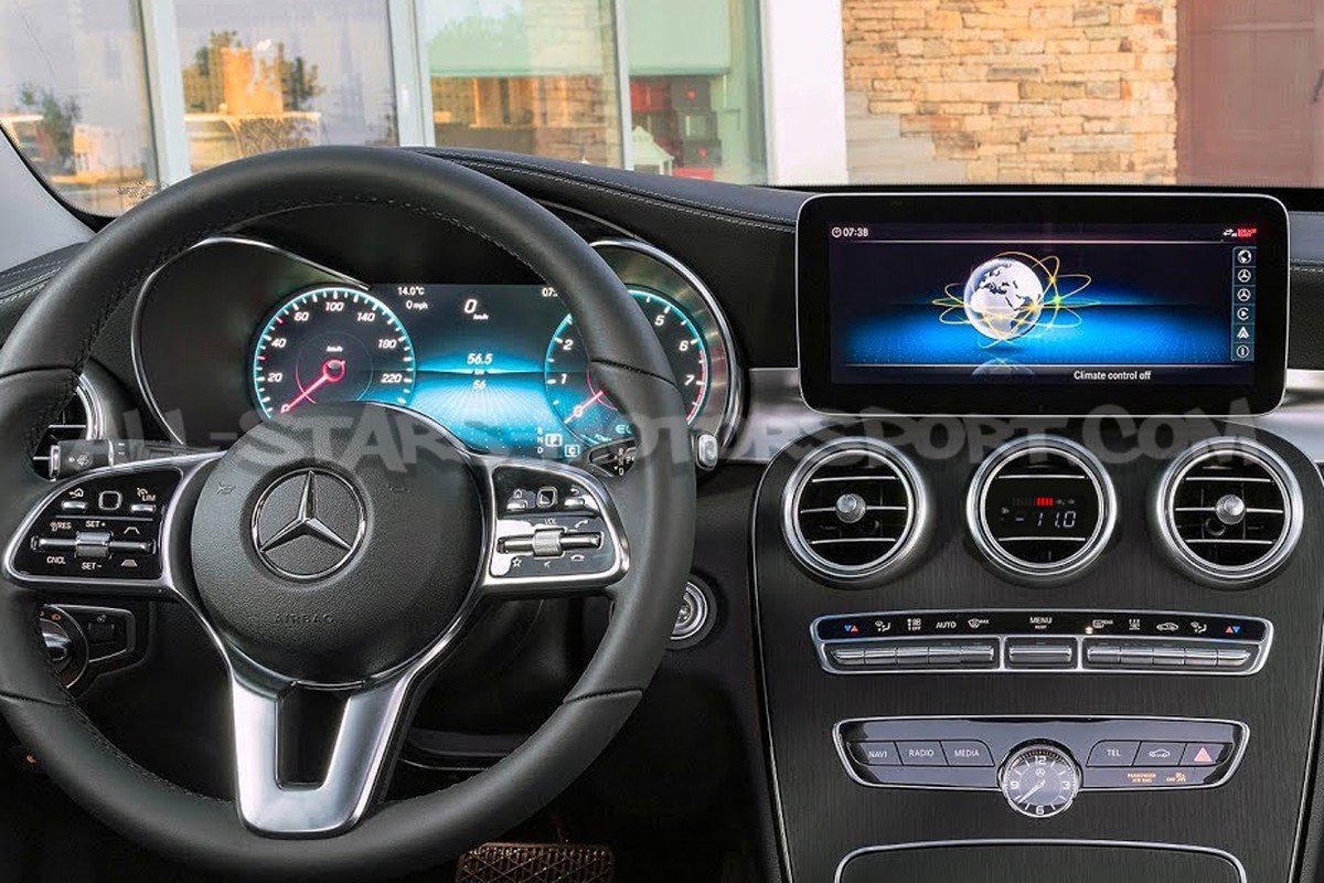 P3 Gauges Digital Vent Gauge for Mercedes C63 AMG W205