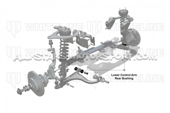 Nissan R35 GTR Whiteline Front Lower Front Control Arms Inner Rear ...