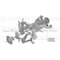Nissan R35 GTR Whiteline Rear Lower Control Arms Front Bushings