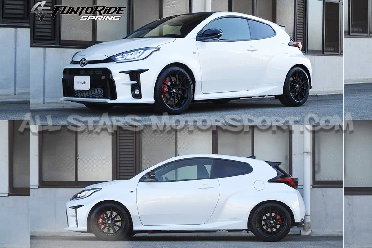 Toyota Yaris GR Gen.1 Tanabe Funtoride -25mm Lowering Springs