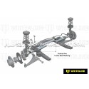 BMW M3 E46 Whiteline Front Lower Front Control Arms Inner Rear Bush...