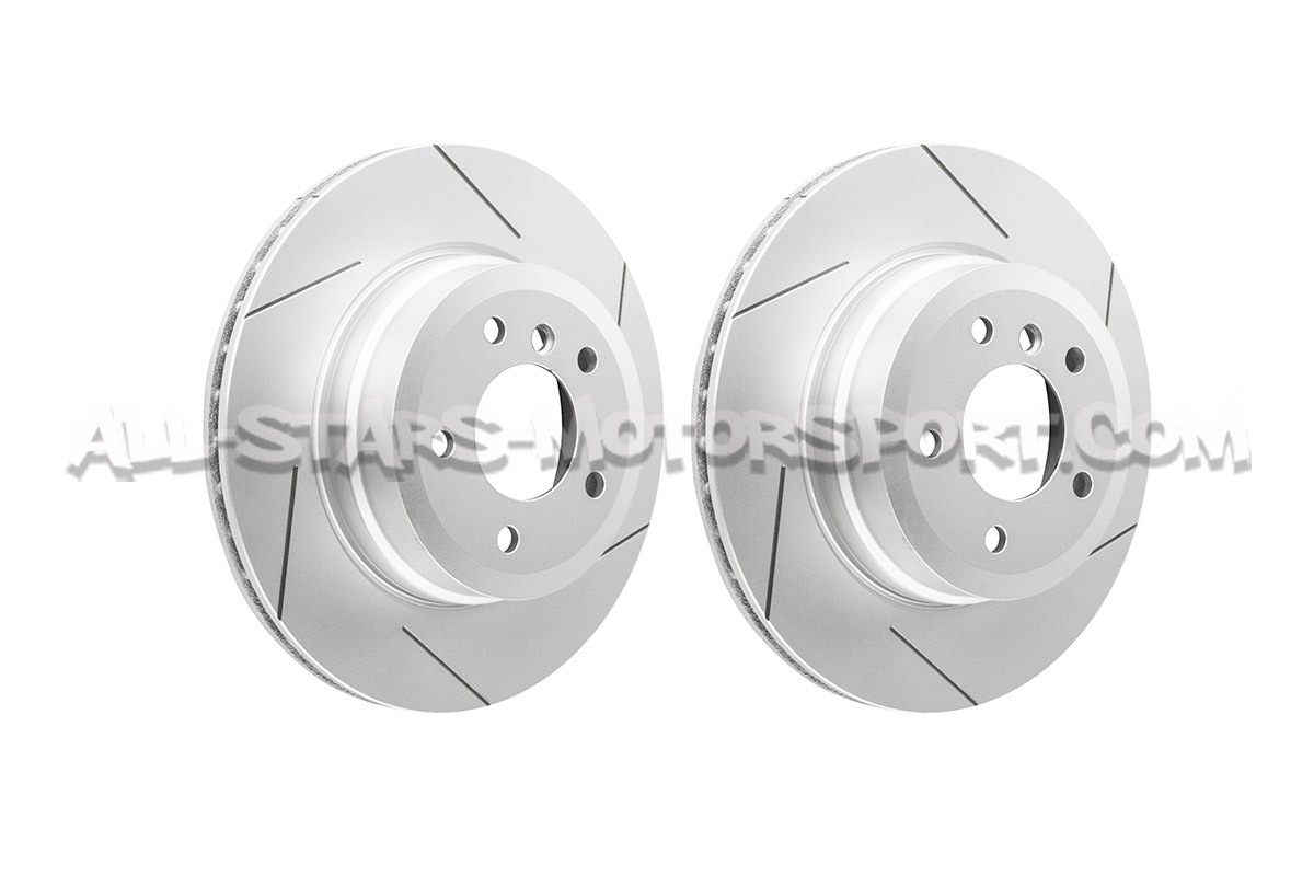 Discos de freno traseros ranurados Dixcel SD para BMW 135i E82