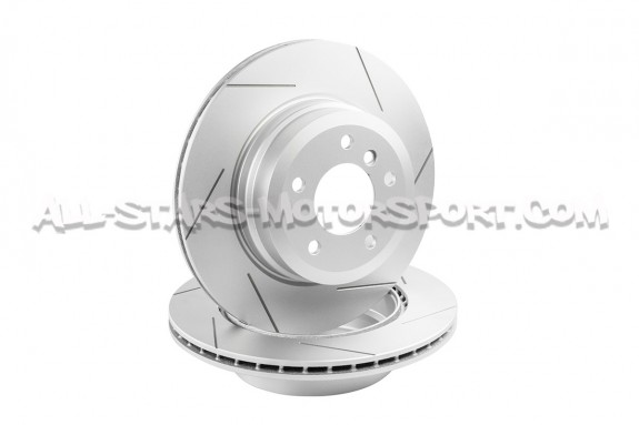 Discos de freno traseros ranurados Dixcel SD para BMW 135i E82