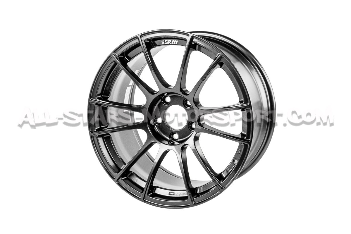 Llantas SSR GTX04 18 x 9.5 - 5x114.3 ET40 - Dark Gunmetal para Toyota Yaris GR