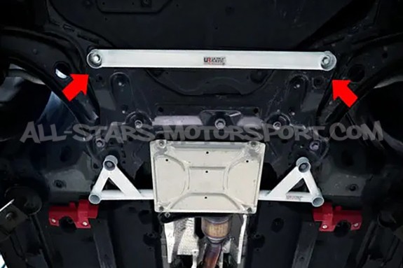Renfort inférieur avant 2 points Ultra Racing pour Toyota Yaris GR ...