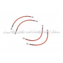 Flexibles de frein aviation Goodridge pour Porsche 991 Turbo / GT3