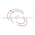 Flexibles de frein aviation Goodridge pour Mercedes A45 W177 / CLA ...