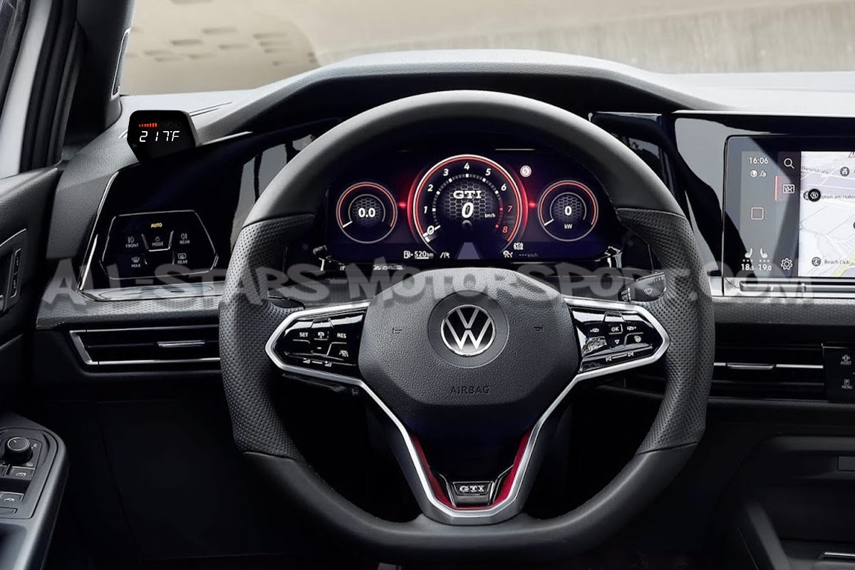 Manomètre multi digital P3 Gauges pour Golf 8 GTI