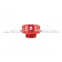 Bouchon d'huile HKS rouge pour Nissan 200sx / 350Z / 370Z / R35 GTR