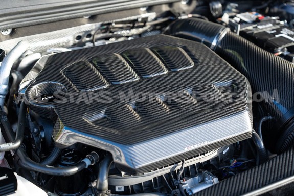 Tapa de motor de fibra de carbono Eventuri para Golf 8 GTI / Golf 8 R