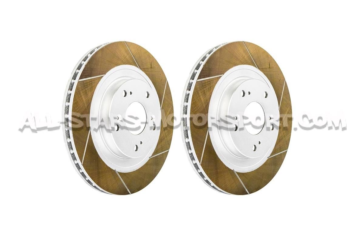 Disques de frein avants rainurés Dixcel FS pour Honda Civic Type R EP3