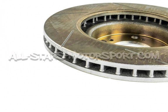 Discos de freno delanteros ranurados Dixcel FS para Honda Civic Typ...