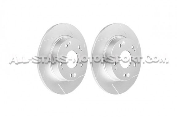 Discos de freno traseros ranurados Dixcel SD para Honda Civic Type ...