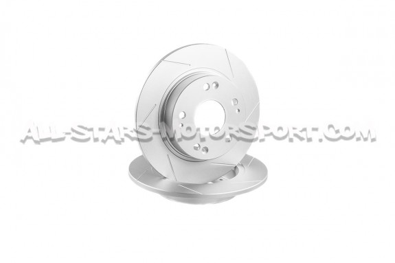 Discos de freno traseros ranurados Dixcel SD para Honda Civic Type ...