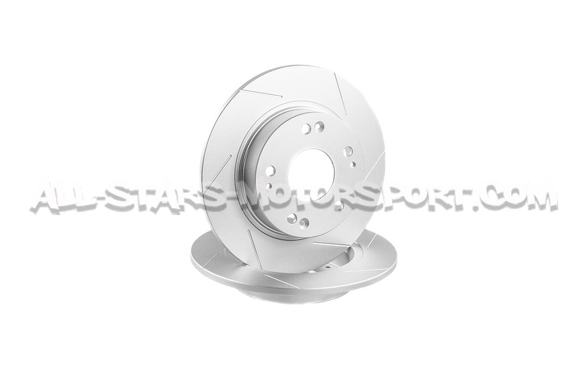 Disques de frein arrières rainurés Dixcel SD pour Honda Civic Type ...
