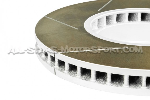 Discos de freno delanteros ranurados Dixcel FS para Toyota Supra GR...