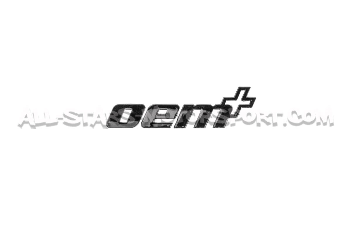 Badge 3D adhesivo Racingline OEM+ negro o cromado