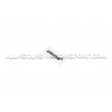 Badge 3D adhesivo Racingline OEM+ negro o cromado