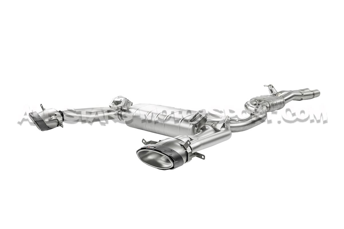 Audi RS3 8Y Sedan Akrapovic Evolution Line Titanium Exhaust