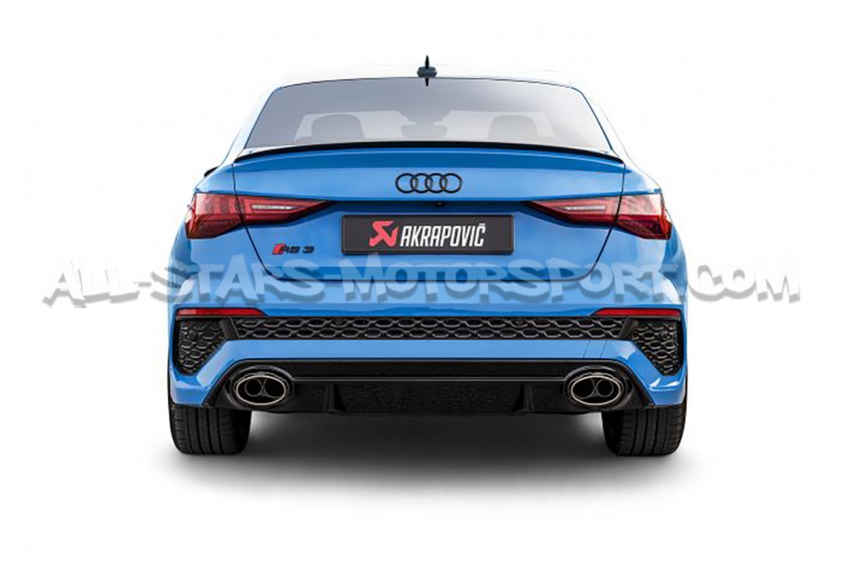 Audi RS3 8Y Sedan Akrapovic Evolution Line Titanium Exhaust