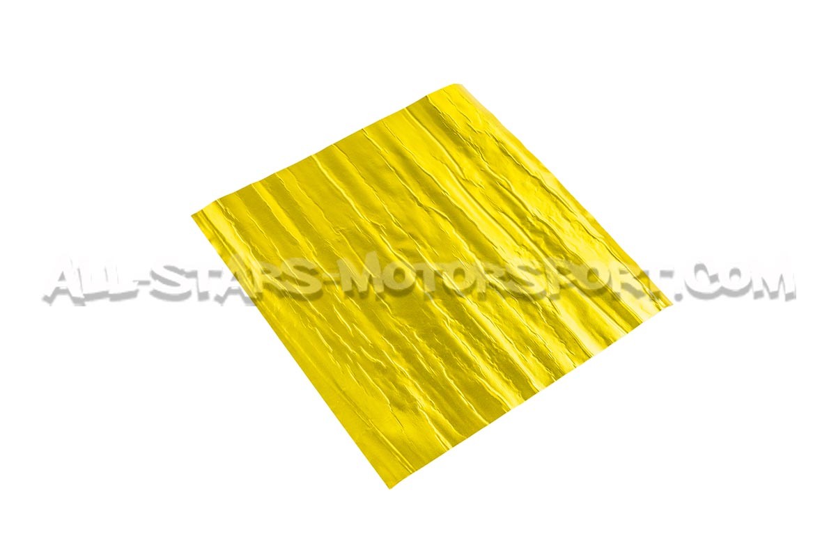 Placa de proteccion térmica adhesiva dorada 50 x 50cm
