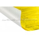 Plaque de protection thermique adhesive dorée 50 x 50cm