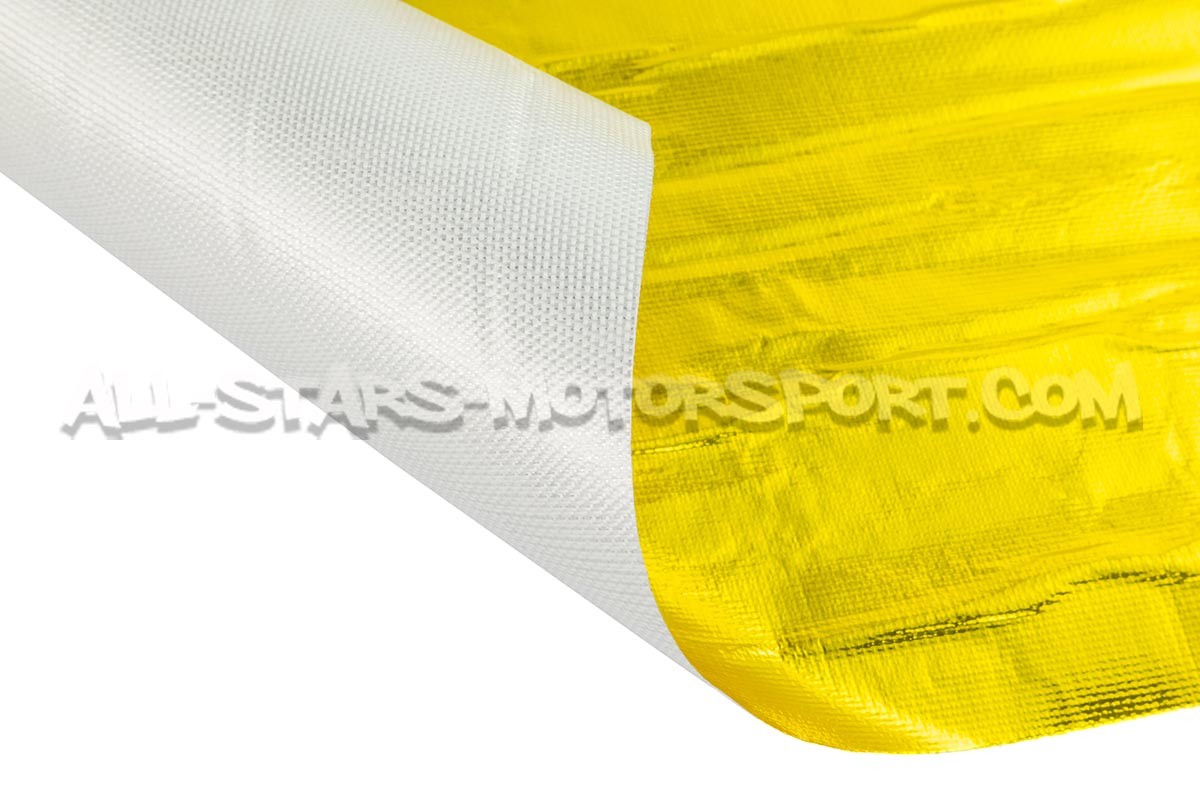 Placa de proteccion térmica adhesiva dorada 50 x 50cm