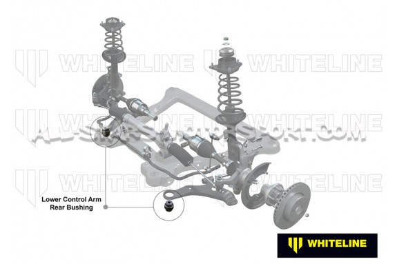 Whiteline Front Control Arm Lower Inner Rear Bushing Kit for Toyota...