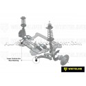 Whiteline Front Control Arm Lower Inner Rear Bushing Kit for Toyota...