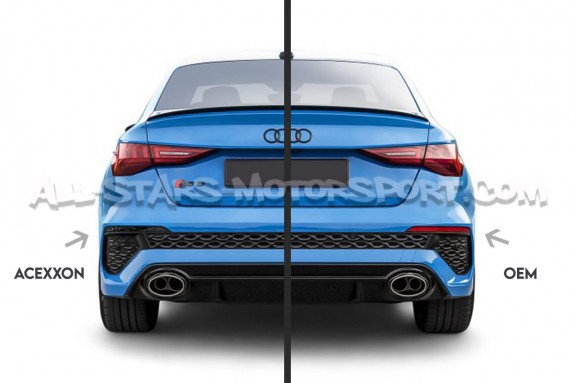 Audi S3 8Y / RS3 8Y Acexxon Honeycomb Rear Reflector Deletes