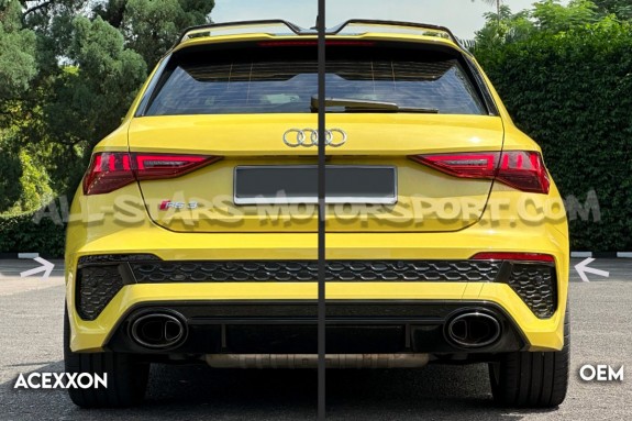 Audi S3 8Y / RS3 8Y Acexxon Honeycomb Rear Reflector Deletes