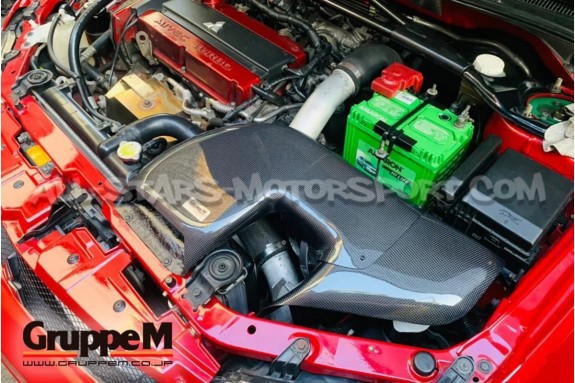 Admission carbone Gruppe M pour Mitsubishi Lancer Evo 8 / Evo 9