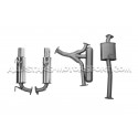 Escape catback HKS Hi Power para Honda S2000