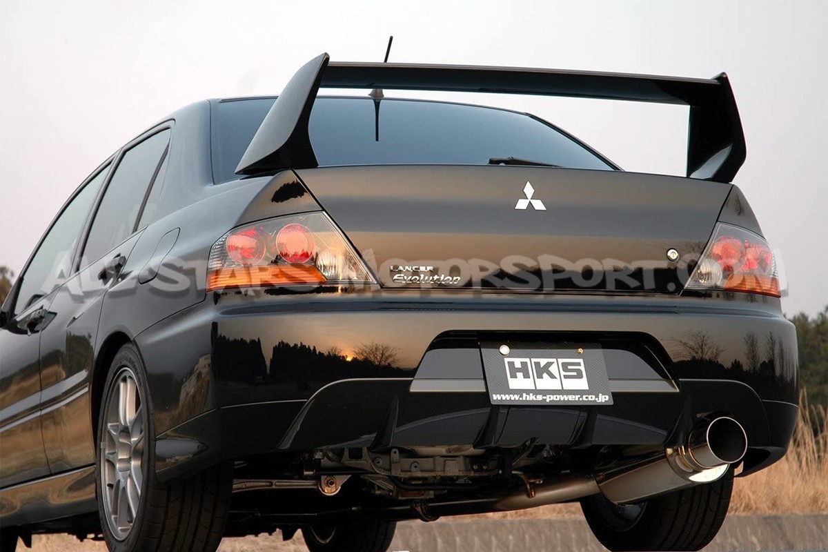 Echappement catback HKS Silent Hi Power pour Mitsubishi Lancer Evo 9